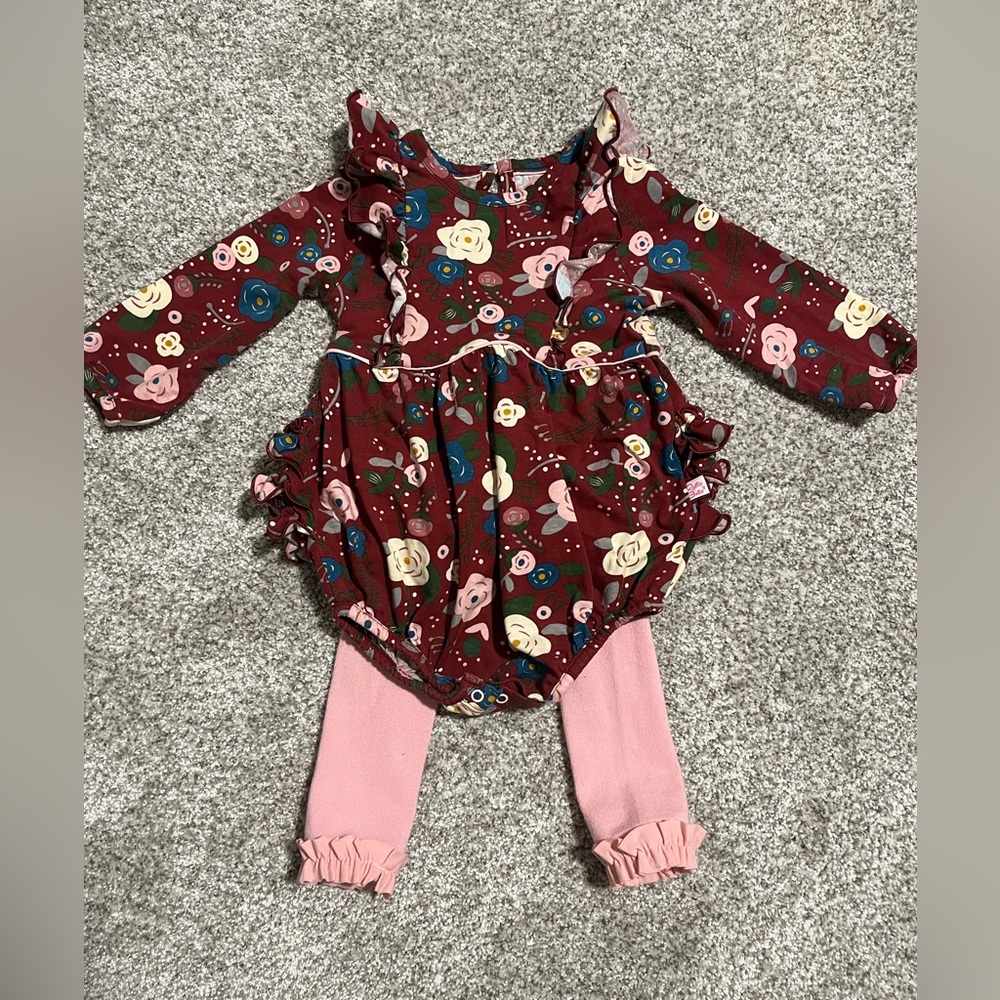 Rufflebutts bubble and tights set
